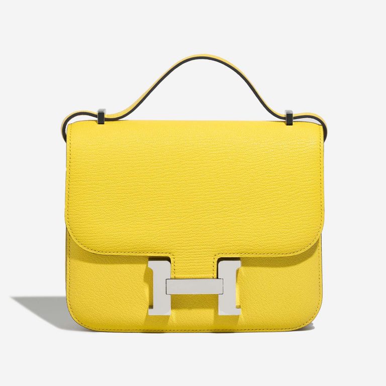 Hermès Constance 18 JauneCitreon Front  | Sell your designer bag on Saclab.com