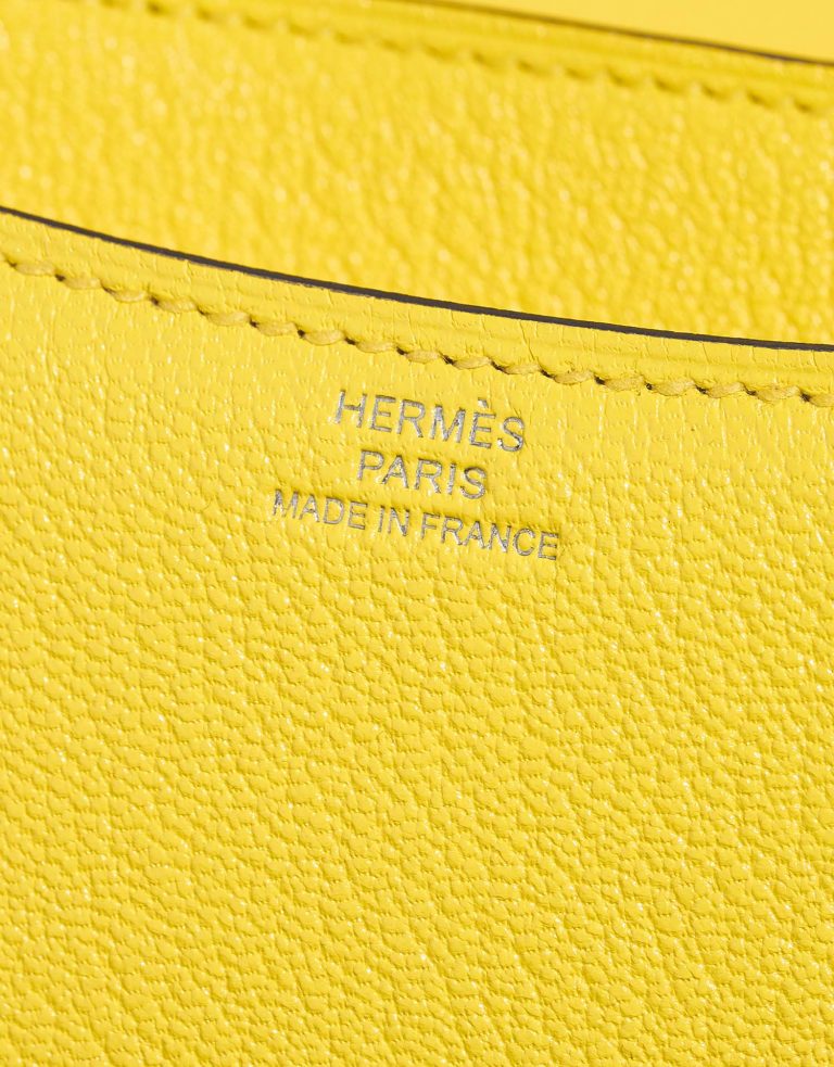 Hermès Constance 18 JauneCitreon Logo  | Sell your designer bag on Saclab.com