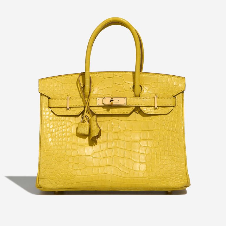 Hermès Birkin 30 Mimosa Front  | Sell your designer bag on Saclab.com