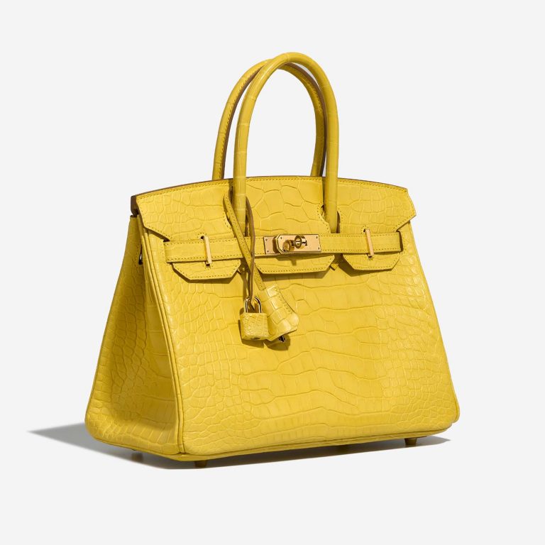 Hermès Birkin 30 Mimosa Side Front  | Sell your designer bag on Saclab.com