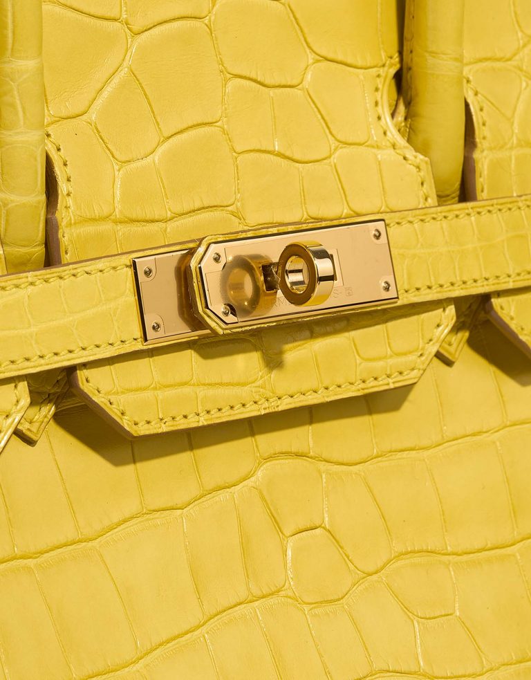 Hermès Birkin 30 Mimosa Closing System  | Sell your designer bag on Saclab.com
