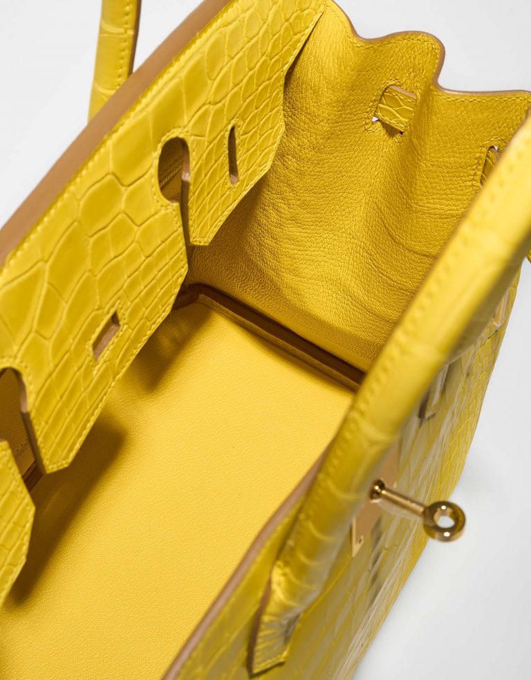 Hermès Birkin 30 Mimosa Inside  | Sell your designer bag on Saclab.com
