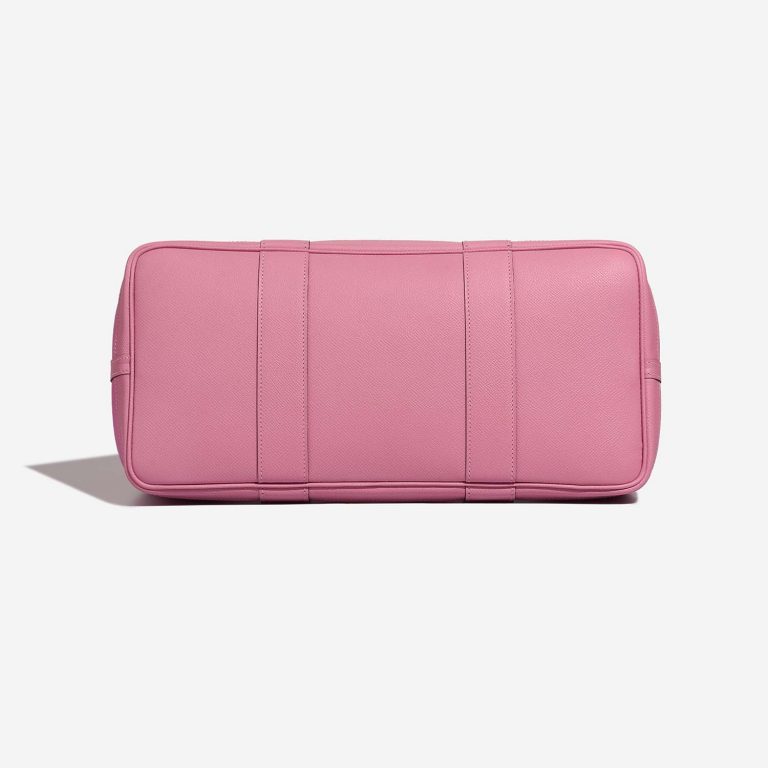 Hermès GardenParty 36 RoseBubblegum-Rubis Bottom  | Sell your designer bag on Saclab.com