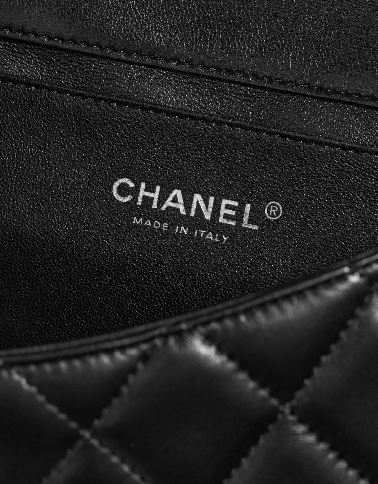 Chanel Timeless Medium Black Logo  | Sell your designer bag on Saclab.com