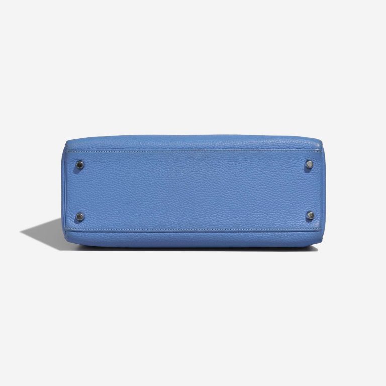 Hermès Kelly 32 BleuParadis Bottom  | Sell your designer bag on Saclab.com