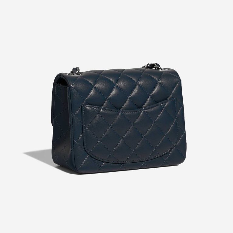 Chanel Timeless MiniSquare Navy 7SB S | Sell your designer bag on Saclab.com