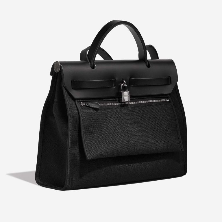 Hermès Herbag 31 Black 7SB S | Sell your designer bag on Saclab.com