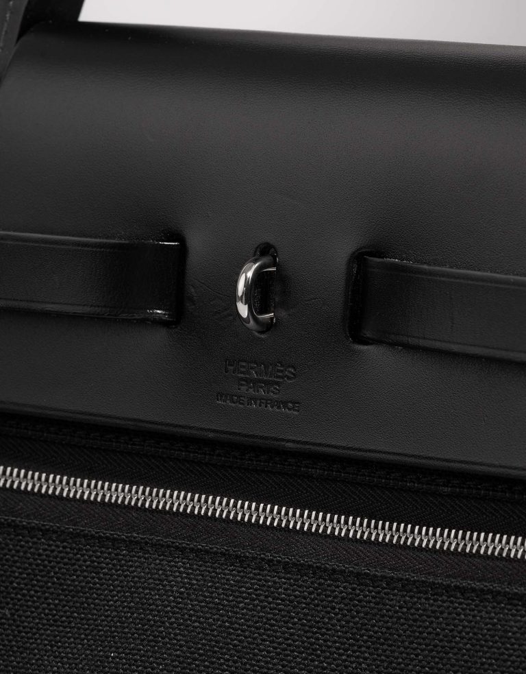 Hermès Herbag 31 Black Logo  | Sell your designer bag on Saclab.com