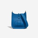 Hermès Evelyne 16 BleuZellige Front  | Sell your designer bag on Saclab.com