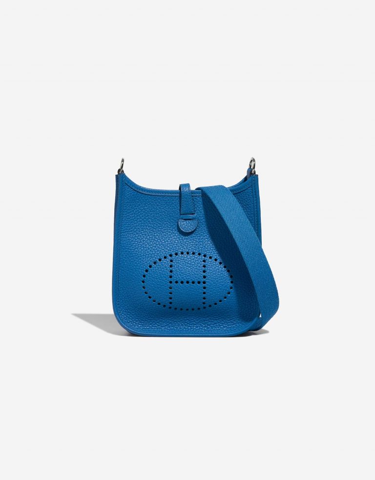 Hermès Evelyne 16 BleuZellige Front  | Sell your designer bag on Saclab.com