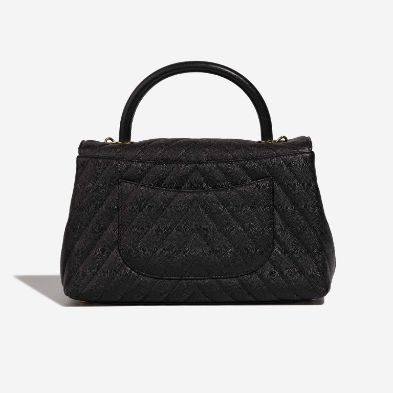 Chanel TimelessHandle Medium Black Back  | Sell your designer bag on Saclab.com