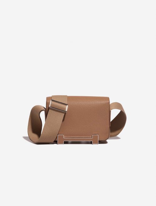 Hermès Geta Quebracho-Chai 0F | Sell your designer bag on Saclab.com
