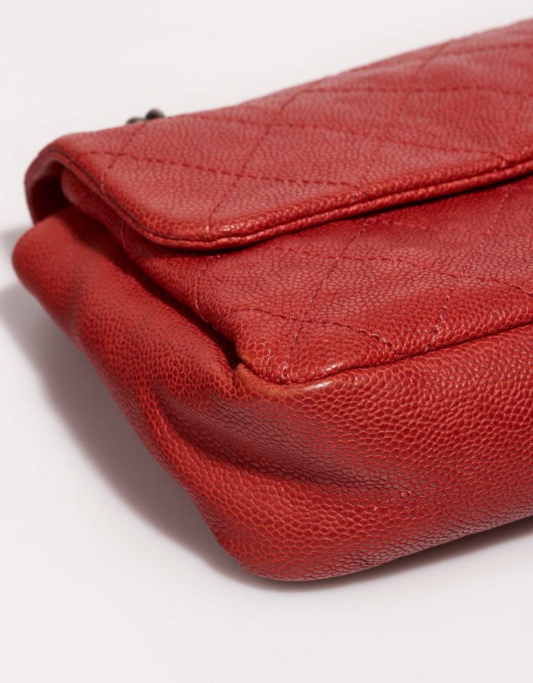 Chanel Timeless Medium Red signs of wear | Sell your designer bag on Saclab.com