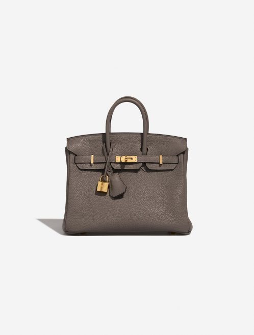 Hermès Birkin 25 Etoupe Front  | Sell your designer bag on Saclab.com