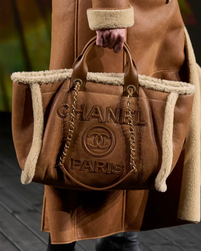 Chanel Deauville FW24 Ready-to-Wear. Image: Launchmetrics Spotlight