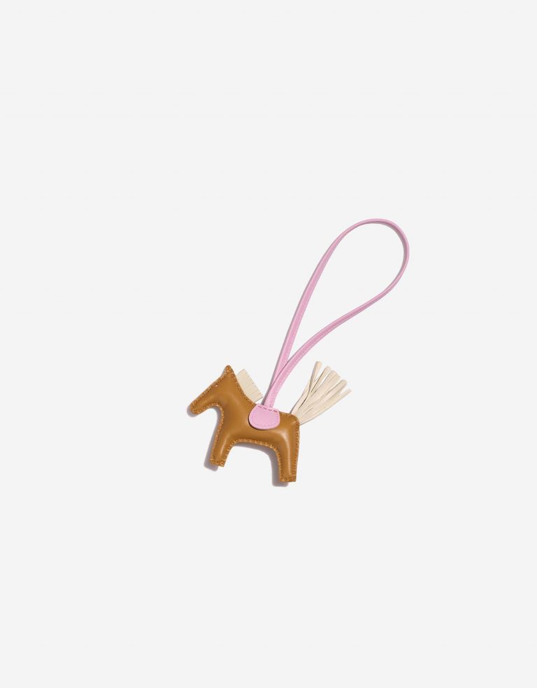 Hermès Rodeo PM sesame-craie-mauvesylvestre Front  | Sell your designer bag on Saclab.com