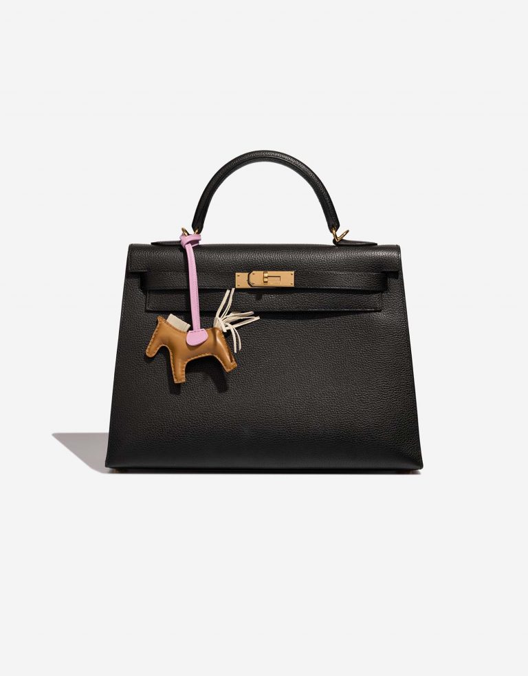 Hermès Rodeo PM sesame-craie-mauvesylvestre Closing System  | Sell your designer bag on Saclab.com