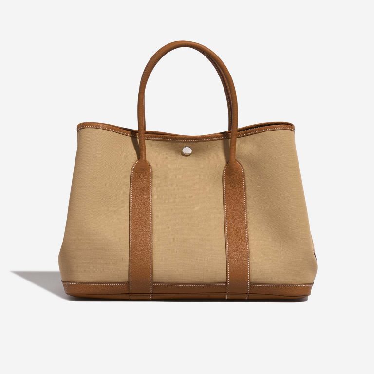 Hermès GardenParty 36 Trench-Gold 2F S | Sell your designer bag on Saclab.com