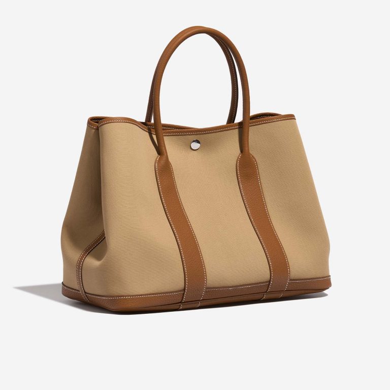 Hermès GardenParty 36 Trench-Gold 6SF S | Sell your designer bag on Saclab.com