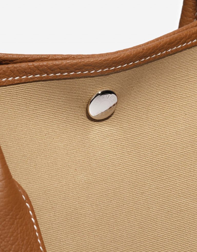 Hermès GardenParty 36 Trench-Gold Closing System  | Sell your designer bag on Saclab.com