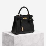 Hermès Kelly 25 Black 0F | Sell your designer bag on Saclab.com