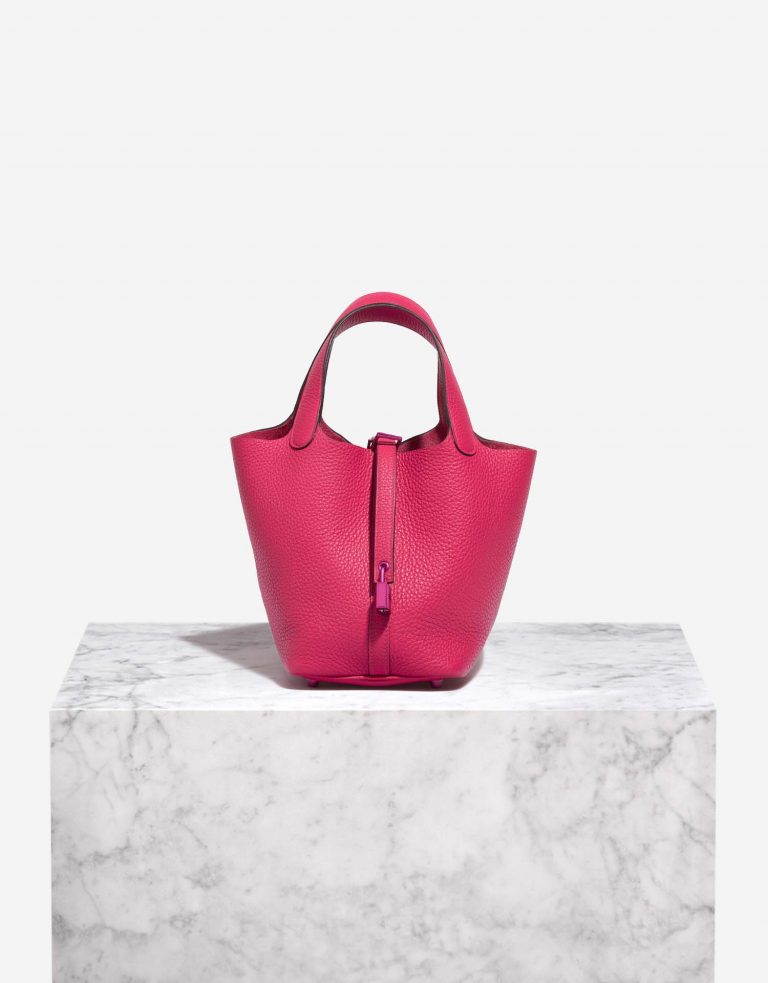Hermès Picotin 18 RoseMexico Front  | Sell your designer bag on Saclab.com