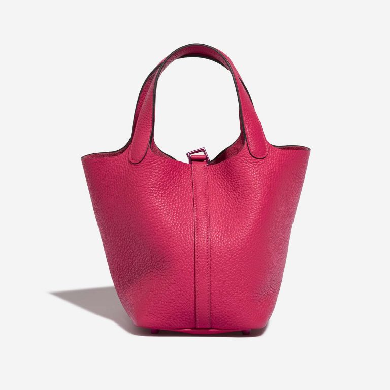 Hermès Picotin 18 RoseMexico Back  | Sell your designer bag on Saclab.com