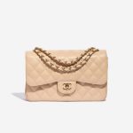 Chanel Timeless Jumbo Beige Front  | Sell your designer bag on Saclab.com