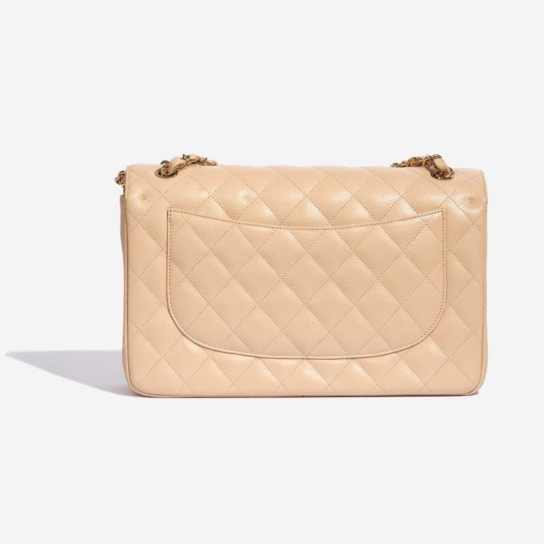 Chanel Timeless Jumbo Beige Back  | Sell your designer bag on Saclab.com