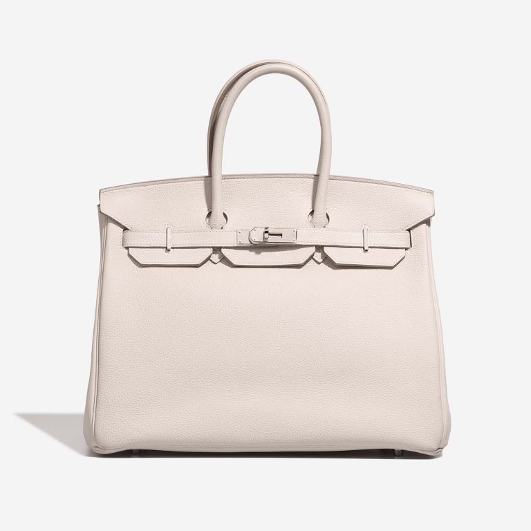 Hermès Birkin 35 Beton Front  | Sell your designer bag on Saclab.com