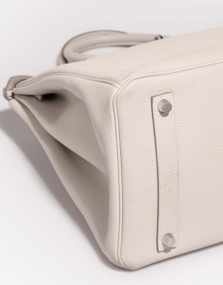 Hermès Birkin 35 Beton signs of wear| Sell your designer bag on Saclab.com
