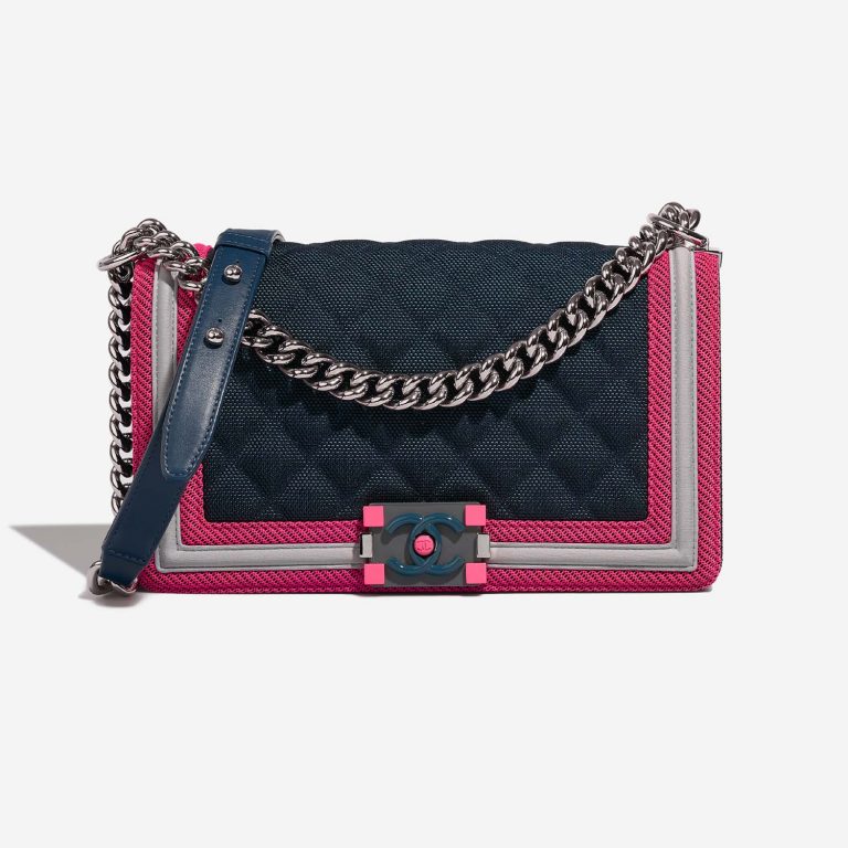Chanel Boy OldMedium Multicolor Front  | Sell your designer bag on Saclab.com