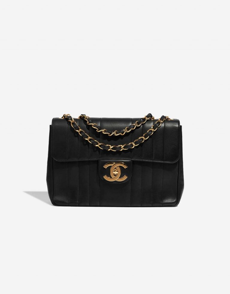 Chanel Timeless Jumbo Black Front  | Sell your designer bag on Saclab.com