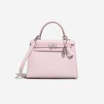 Hermès Kelly 25 MauvePale 0F | Sell your designer bag on Saclab.com