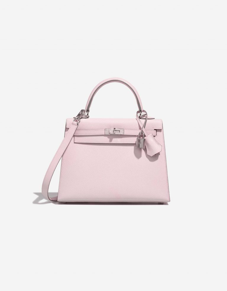 Hermès Kelly 25 MauvePale 0F | Sell your designer bag on Saclab.com