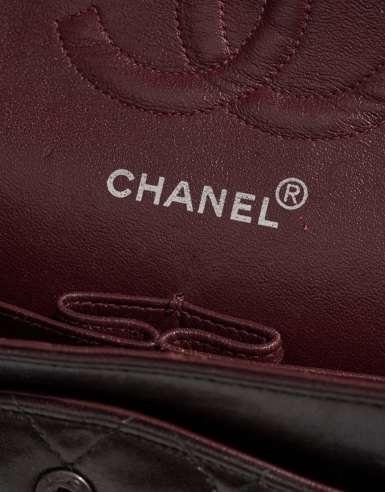 Chanel Timeless Medium Black Logo  | Sell your designer bag on Saclab.com