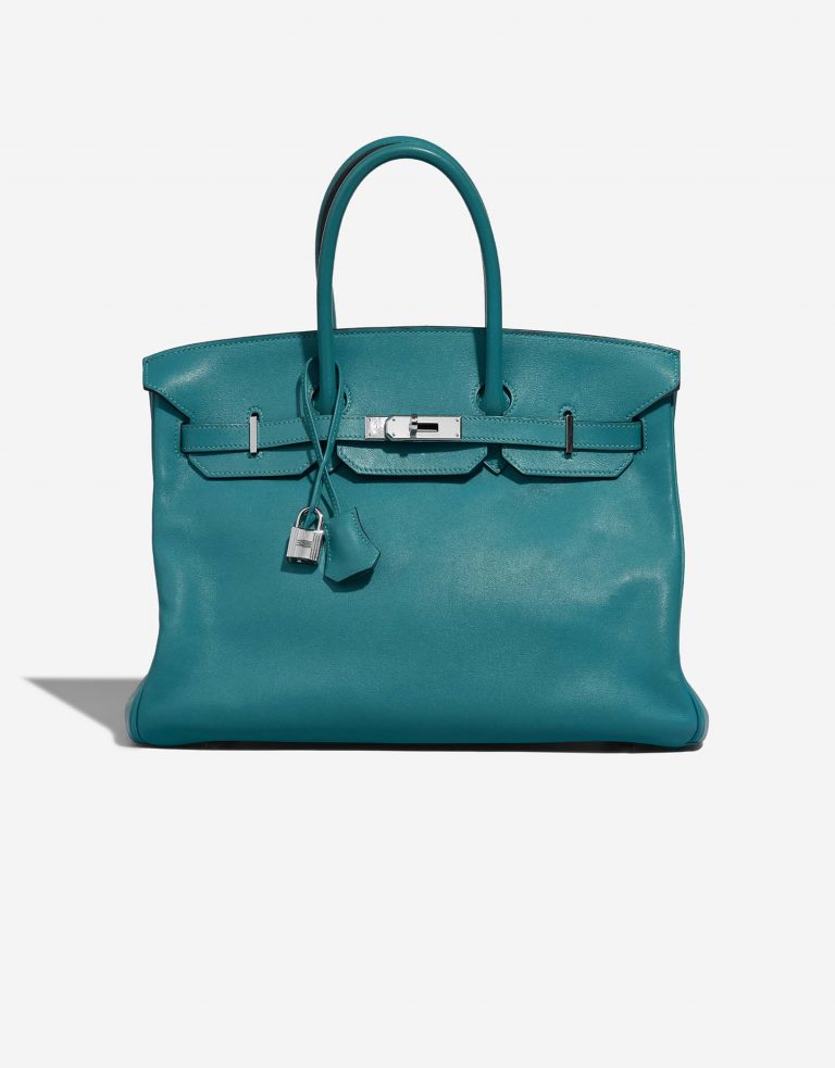 Hermès Birkin 35 BleuPaon Front  | Sell your designer bag on Saclab.com