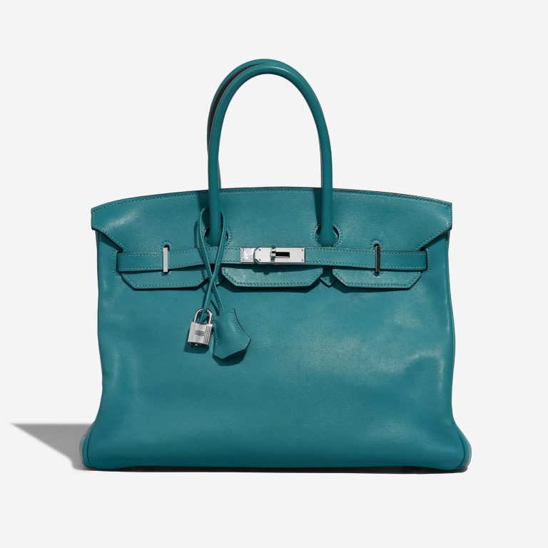 Hermès Birkin 35 BleuPaon Front  | Sell your designer bag on Saclab.com