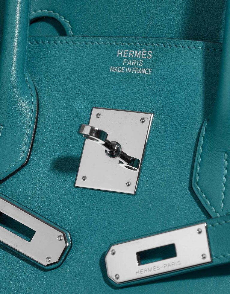 Hermès Birkin 35 BleuPaon Logo  | Sell your designer bag on Saclab.com