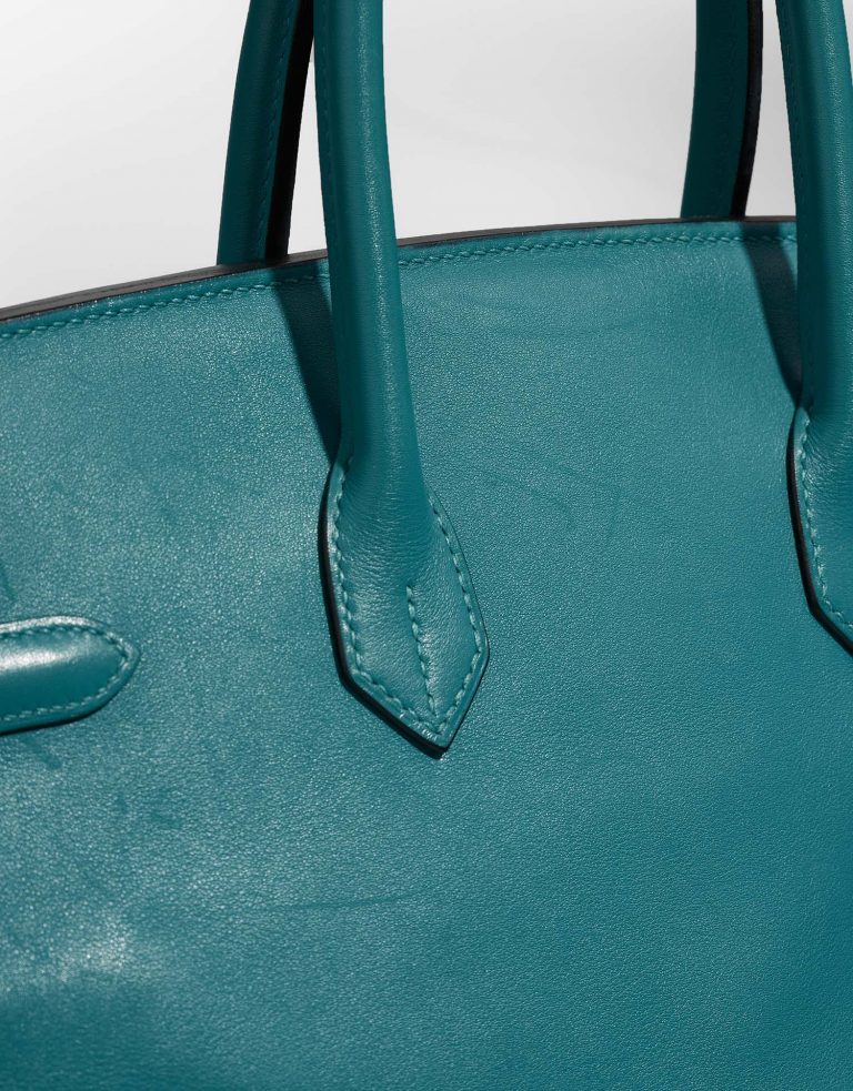 Hermès Birkin 35 BleuPaon signs of wear 1 | Sell your designer bag on Saclab.com