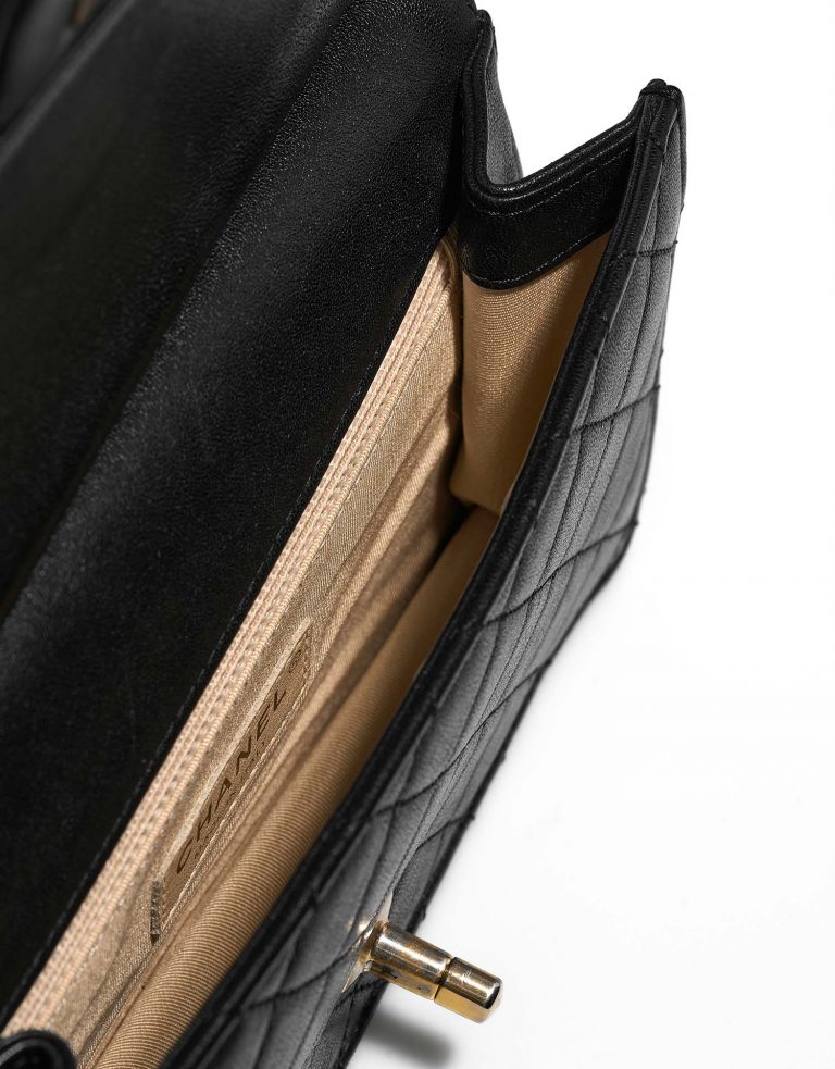 Chanel Timeless Small Black Inside  | Sell your designer bag on Saclab.com