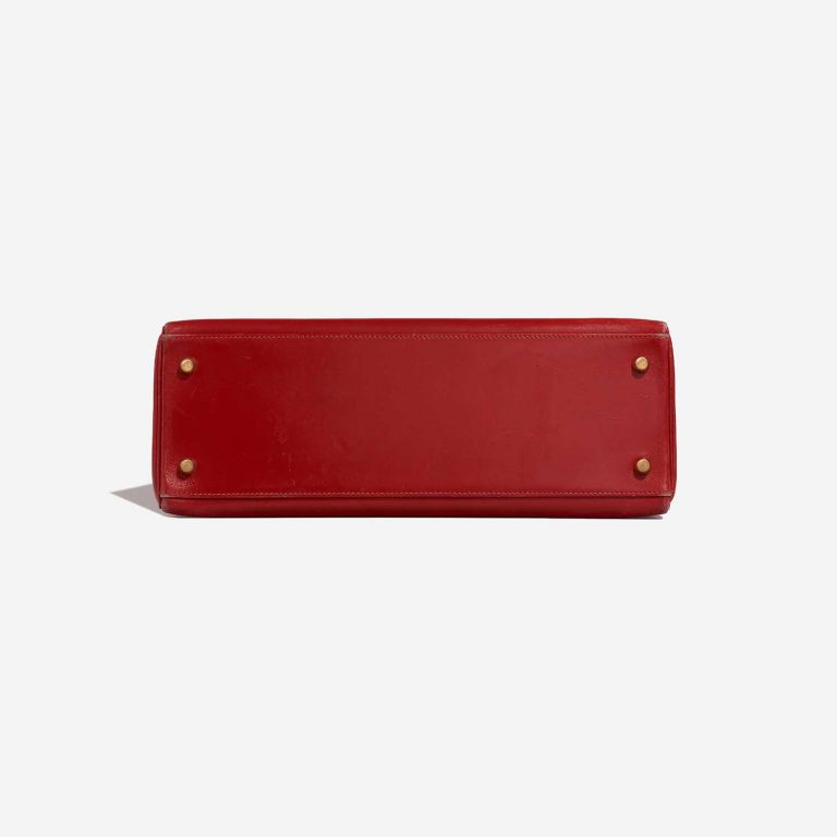 Hermès Kelly 32 RougeCasaque Bottom  | Sell your designer bag on Saclab.com