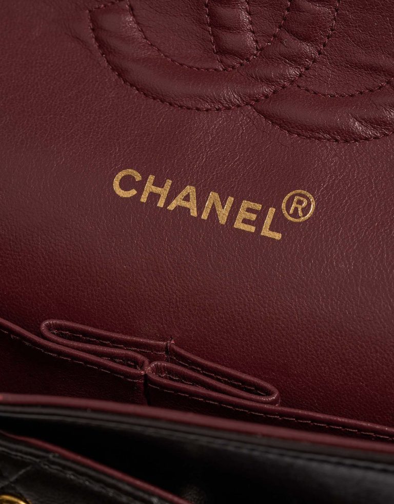 Chanel Timeless Medium Black Logo  | Sell your designer bag on Saclab.com