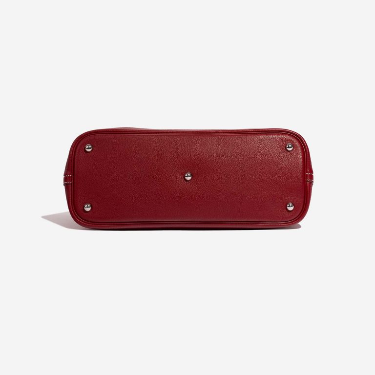 Hermès Bolide 35 RougeGrenat Bottom  | Sell your designer bag on Saclab.com