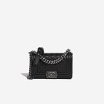 Chanel Boy Small Black Front  | Sell your designer bag on Saclab.com