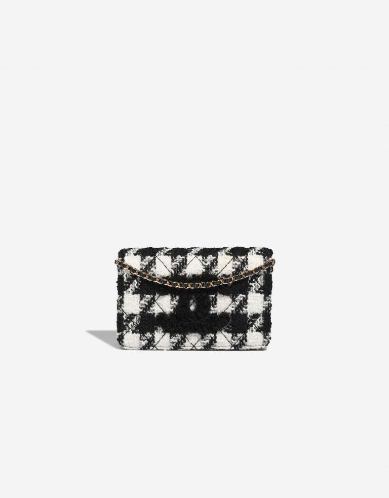 Chanel Timeless WalletOnchain Black-White Front  | Sell your designer bag on Saclab.com