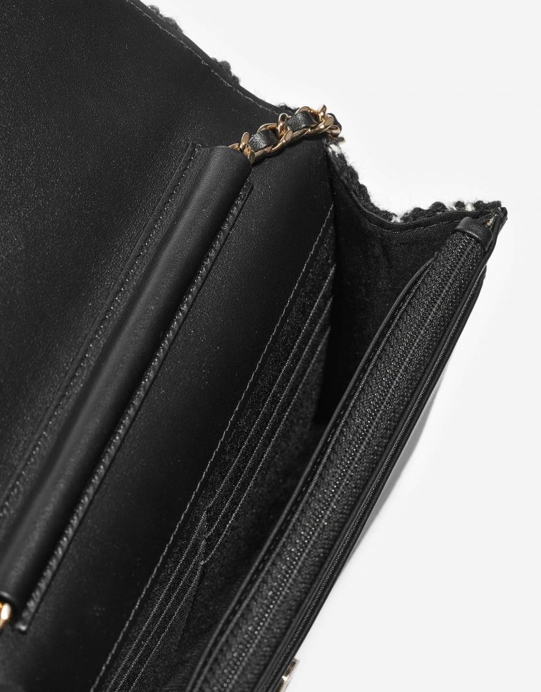 Chanel Timeless WalletOnchain Black-White Inside  | Sell your designer bag on Saclab.com