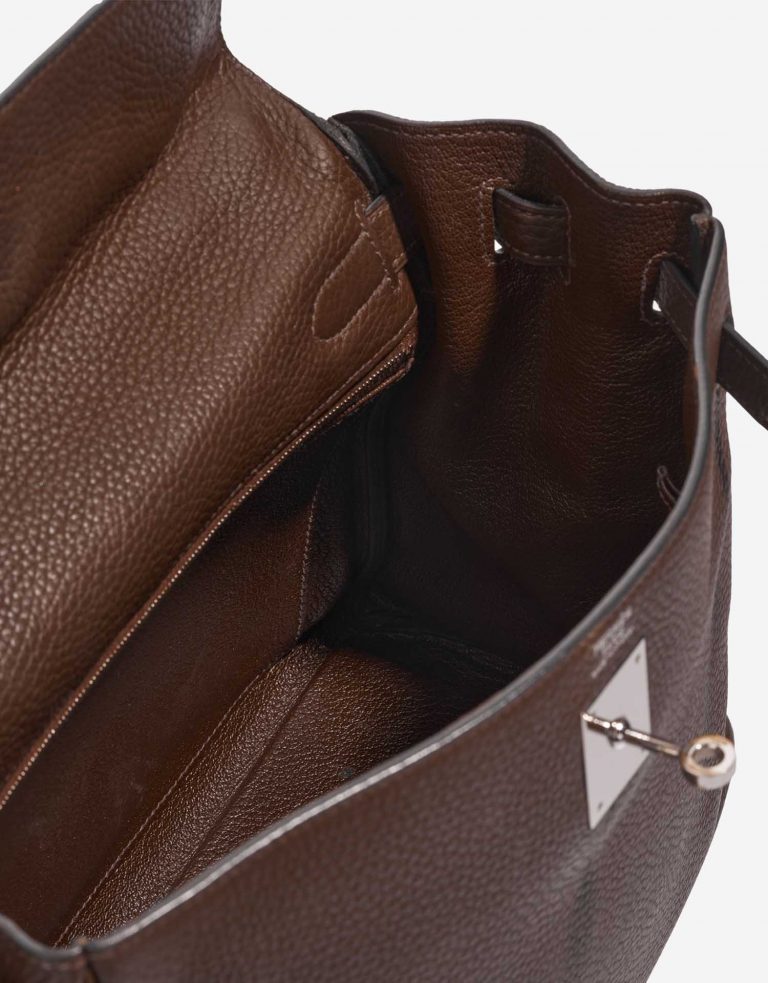 Hermès Kelly 32 Cacao Inside  | Sell your designer bag on Saclab.com