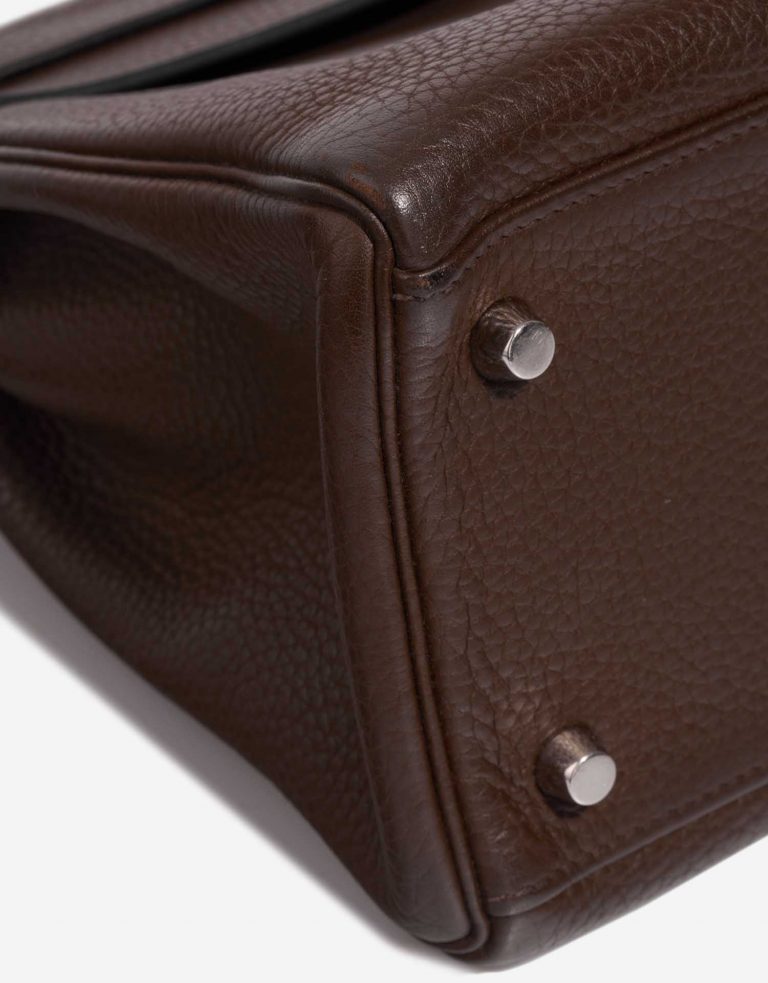 Hermès Kelly 32 Cacao signs of wear | Sell your designer bag on Saclab.com