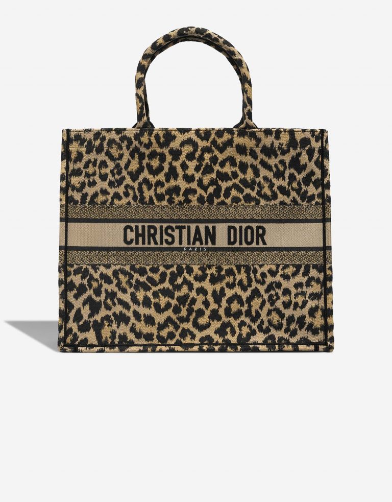 Dior BookTote Large Leopard Front  | Sell your designer bag on Saclab.com